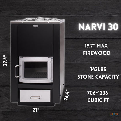 Narvi 30 Wood Burning Sauna Stove - 02_angle.jpg