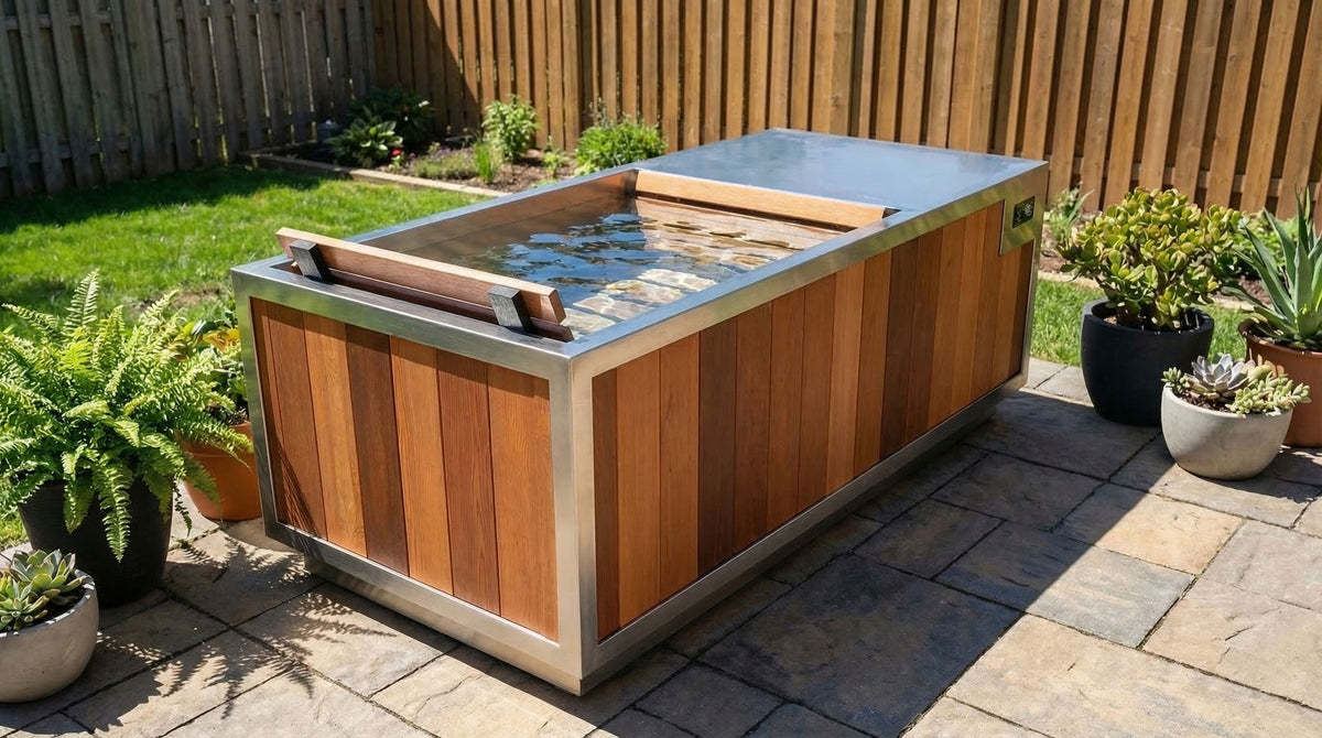Finnmark SoulCold™ 1-Person Cold & Hot Plunge Tub, 180 gal - 02_lifestyle.jpg