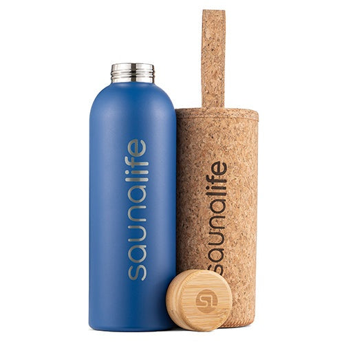 SaunaLife Insulated Water Bottle Double-Wall Stainless
