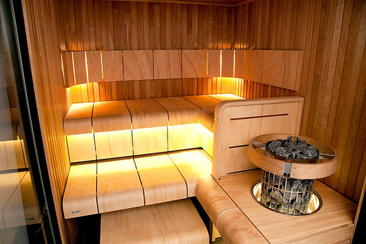 Harvia Embedding Flange w/ LED-Lighting for Cilindro Half Series - 02_lifestyle.jpg