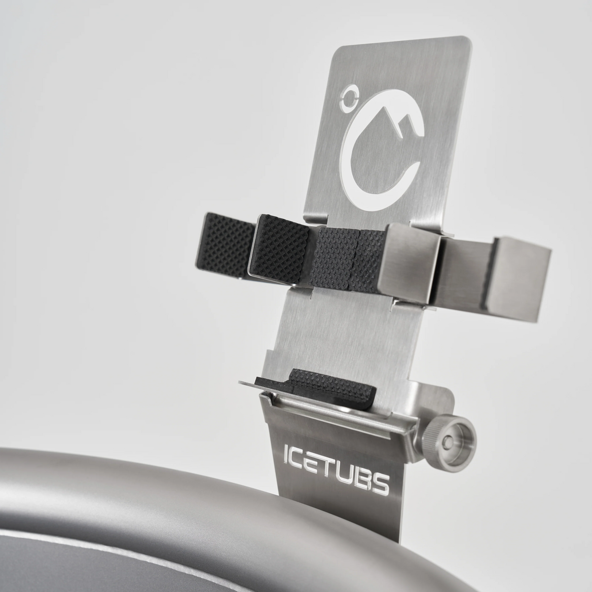 Icetubs Stainless Steel Phone Mount - 02_lifestyle_mounted.png