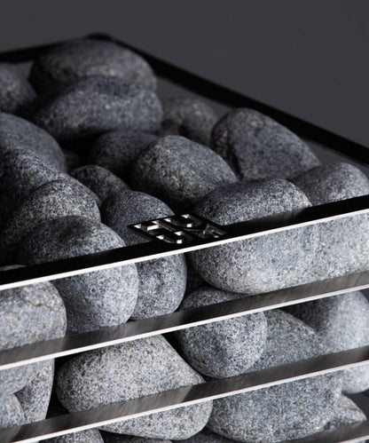 HUUM Sauna Heater Stones, Rounded Olivine Diabase (33 lbs) - 02_lifestyle_stones.jpg
