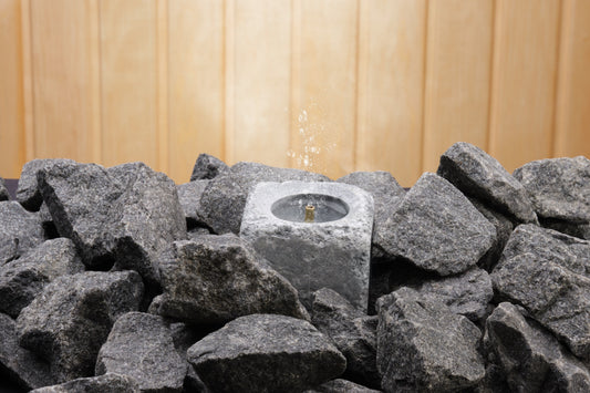 Hukka SaunaSimo Soapstone Square Sauna Fountain & Diffuser - 02_lifestyle_stones.jpg