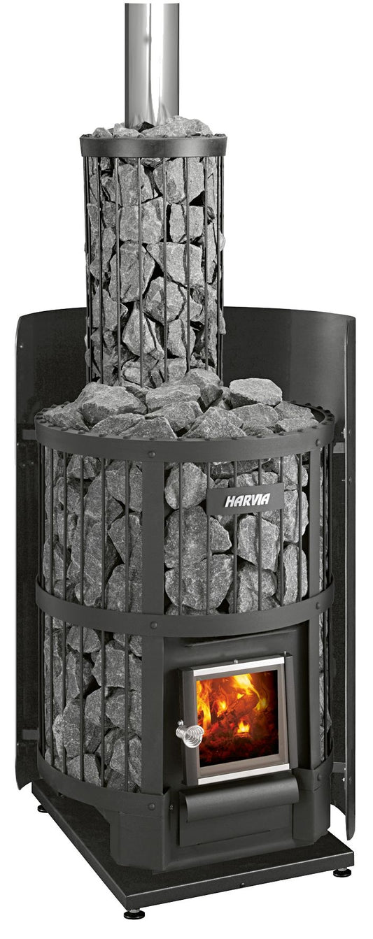 Harvia Protective Shealth Panel, Legend Series, Black Steel - 02_view.jpg