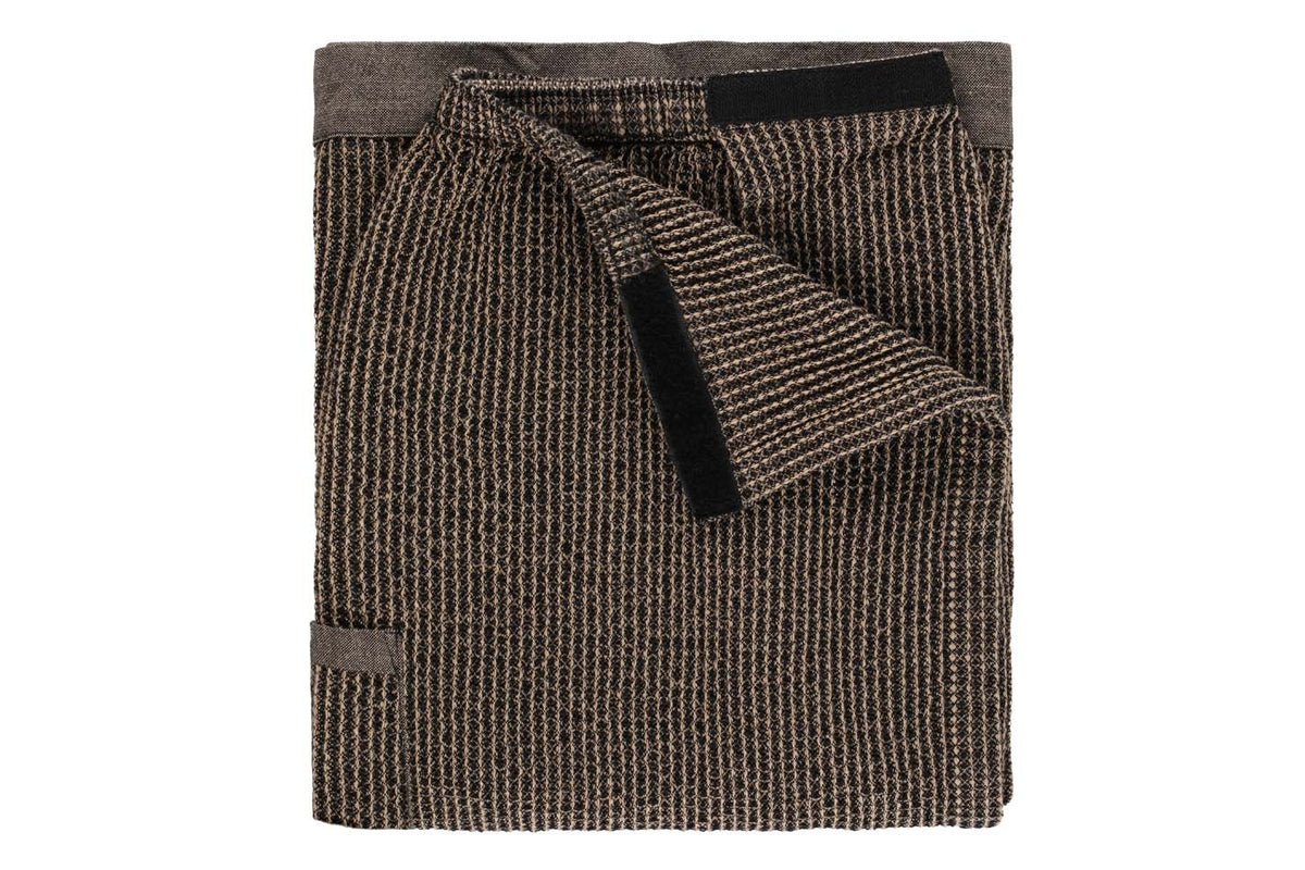 Rento Kenno Recycled Cotton Sauna Waist Towel Wrap - Brown