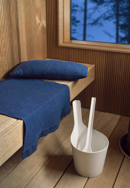 Rento Kenno Recycled Cotton Sauna Seat Cover 20" x 24" - Dark Blue