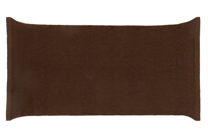 Rento Kenno Recycled Cotton Oversized Sauna Bath Towel 71" x 36" - Dark Brown