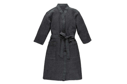 Rento Kenno Recycled Cotton Bath Robe - L/XL - Grey