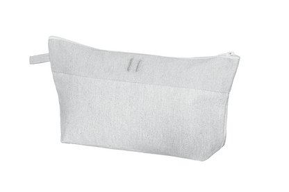 Rento Kenno Recycled Cotton Cosmetic Bag - Light Grey