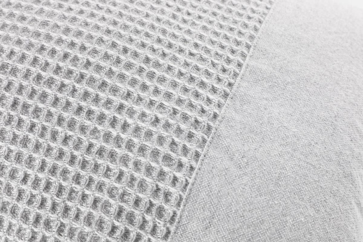 Rento Kenno Recycled Cotton Sauna Pillow 20" x 9" - Light Grey