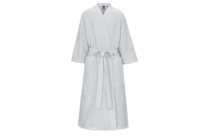 Rento Kenno Recycled Cotton Bath Robe - XXL - Light Grey