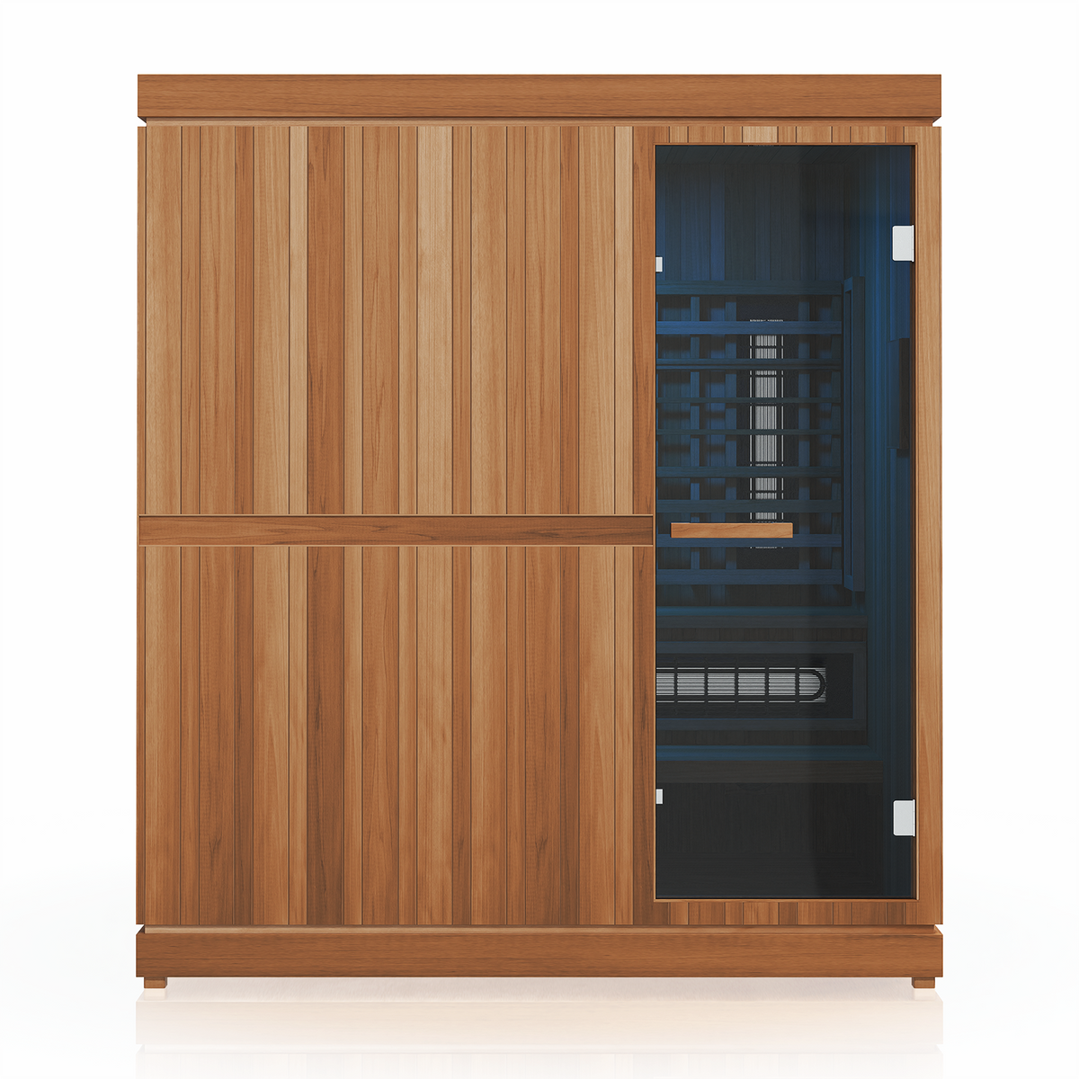 Finnmark FD-5 Trinity XL 4-Person Infra-Steam Combination Sauna - 03_detail_blue_light.png