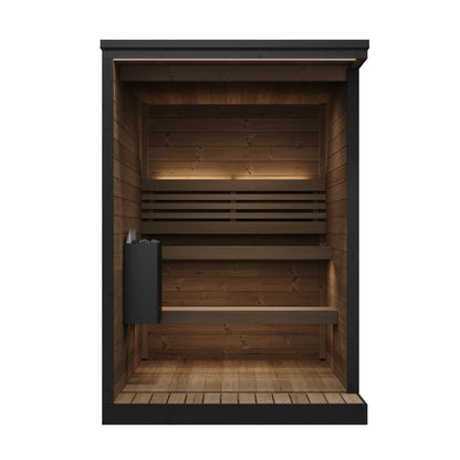 SaunaLife Model GL4 Garden Luxury Series Outdoor Home Sauna Kit