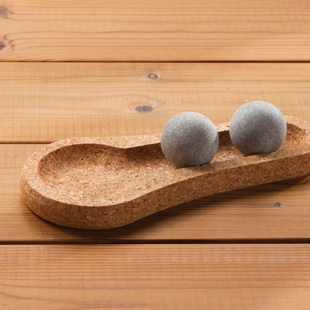 Hukka SoleJoy Soapstone Foot Reflexology Massage Set (2 Spheres & Cork Base) - 03_detail_top.jpg
