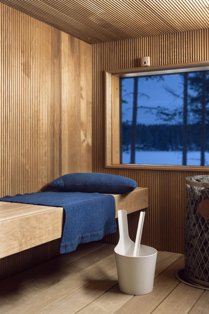 Rento Kenno Recycled Cotton Sauna Seat Cover 20" x 24" - Dark Blue