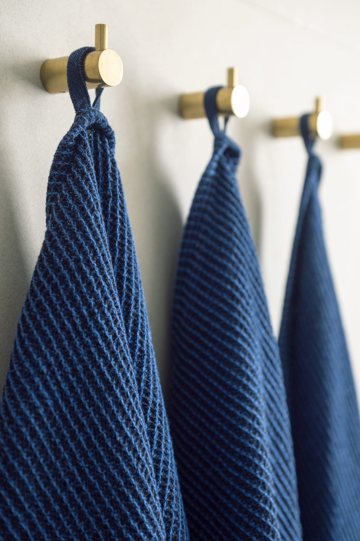 Rento Kenno Recycled Cotton Oversized Sauna Bath Towel 71" x 36" - Dark Blue