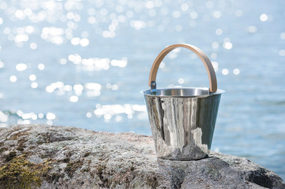 Rento x Harri Koskinen Stainless Steel Sauna Bucket - Default