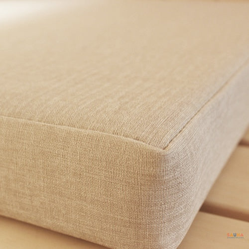 PROSAUNAS Stain-Resistant Fabric Sauna Comfort Seat Cushion