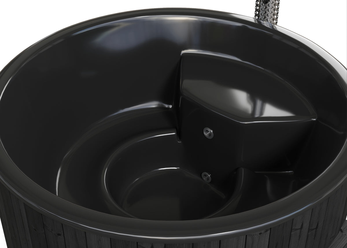 SaunaLife Model S6 Soak Series Home Wood-Burning Hot Tub
