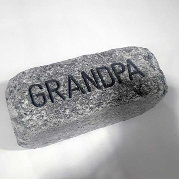 Leisurecraft GRANDPA, Engraved Soapstone