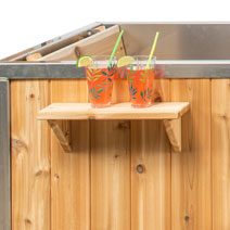 Leisurecraft 16" Square Tub Shelf