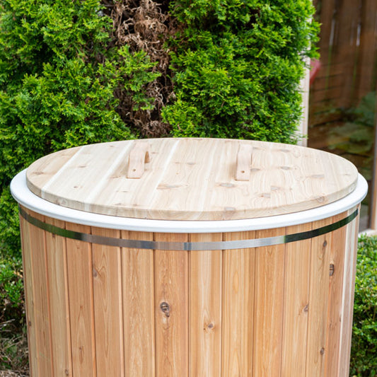 Cedar Cold Plunge Lid
