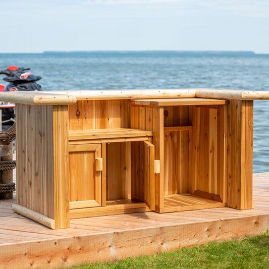 Leisurecraft Tiki Bar Cabinets