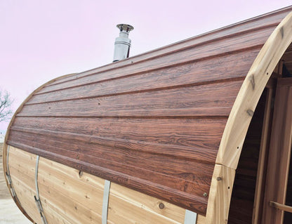 Leisurecraft Metal Shingle Roof Kit for Barrel Saunas