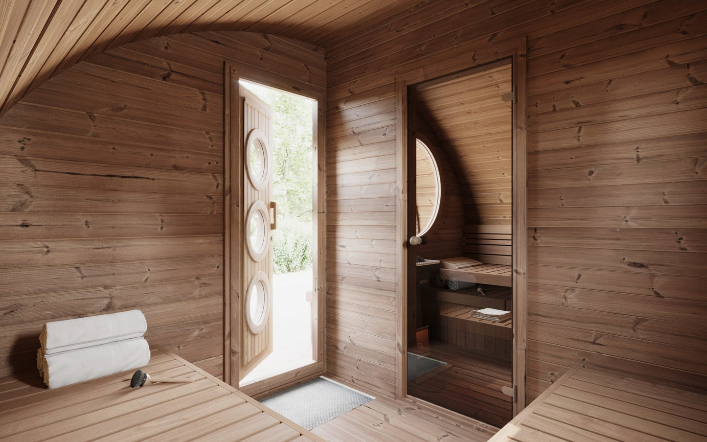 G11 Garden Series Arch Sauna
