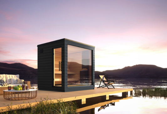 SaunaLife Model G6 Garden Series Outdoor Home Sauna Kit