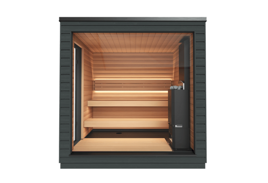 SaunaLife Model G6 Garden Series Outdoor Home Sauna Kit