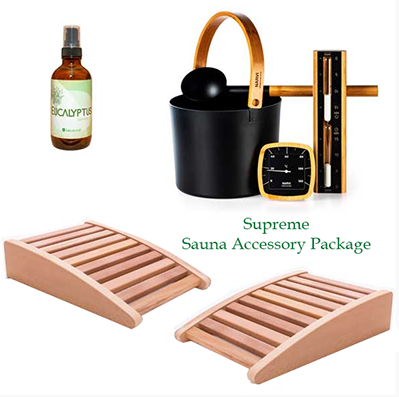 Supreme Sauna Accessory Package - Leisurecraft