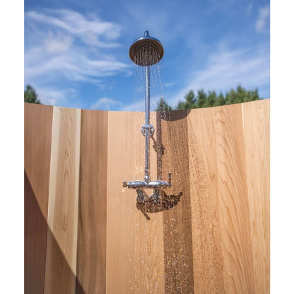 Rainbow Outdoor Shower (Knotty/Clear Red Cedar)