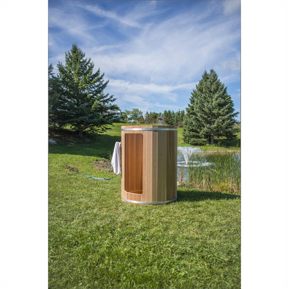 Rainbow Outdoor Shower (Knotty/Clear Red Cedar)