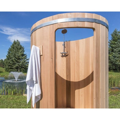 Rainbow Outdoor Shower (Knotty/Clear Red Cedar)