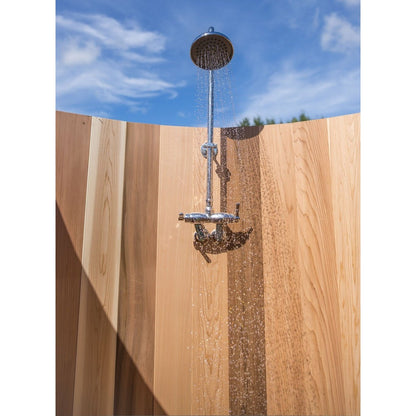 Rainbow Outdoor Shower (Knotty/Clear Red Cedar)