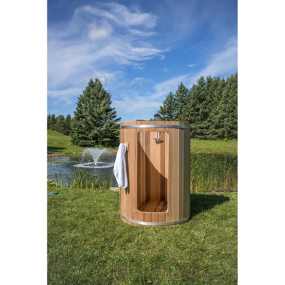 Rainbow Outdoor Shower (Knotty/Clear Red Cedar)